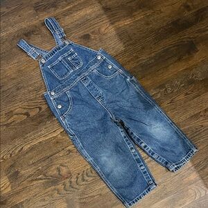 Sz 3XL (3T) Classic Baby Gap ‘The Perfect Fit’ Denim Overalls for kids